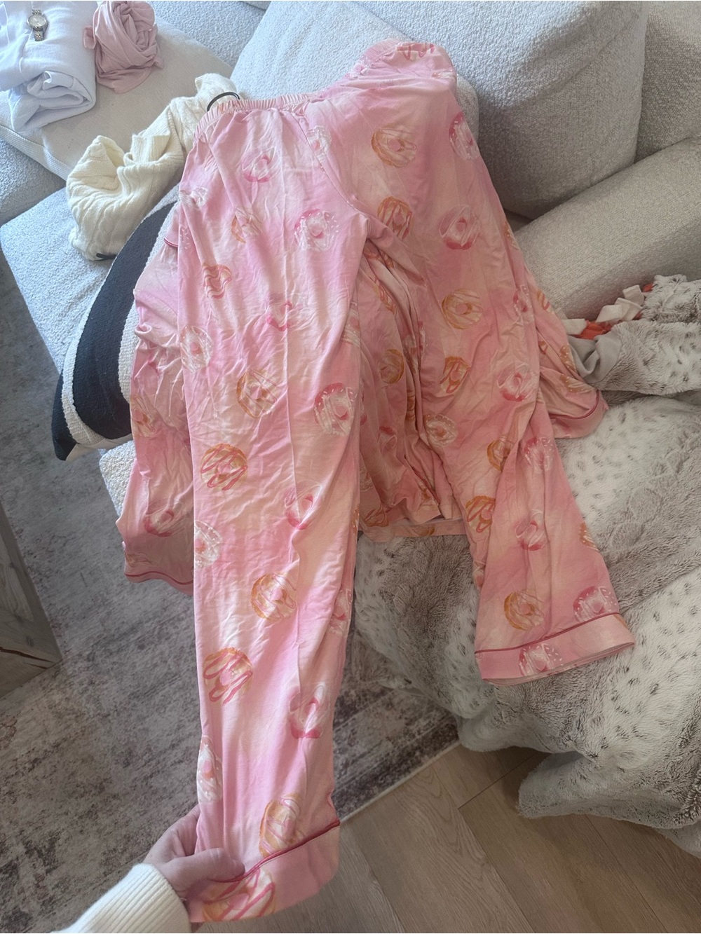 Buff Bunny Donut Pajama Set - Picture 3 of 7